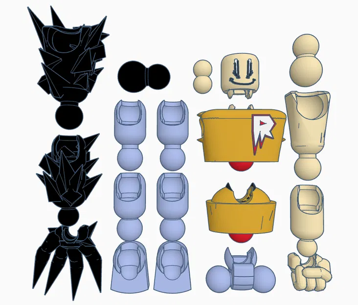 Aberrant John Doe từ Forsaken (Mô hình Roblox có khớp) - Image 7