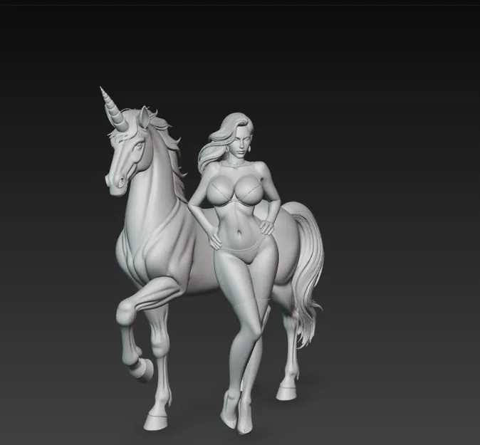 Người phụ nữ với kỳ lân 2 - Image 2