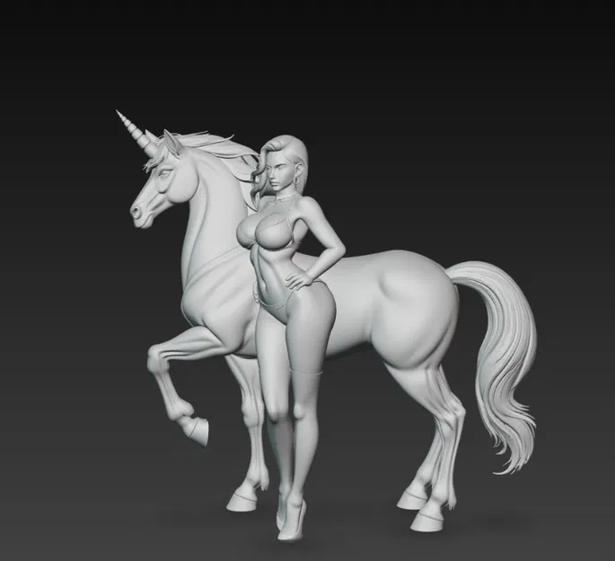 Người phụ nữ với kỳ lân 2 - Image 4