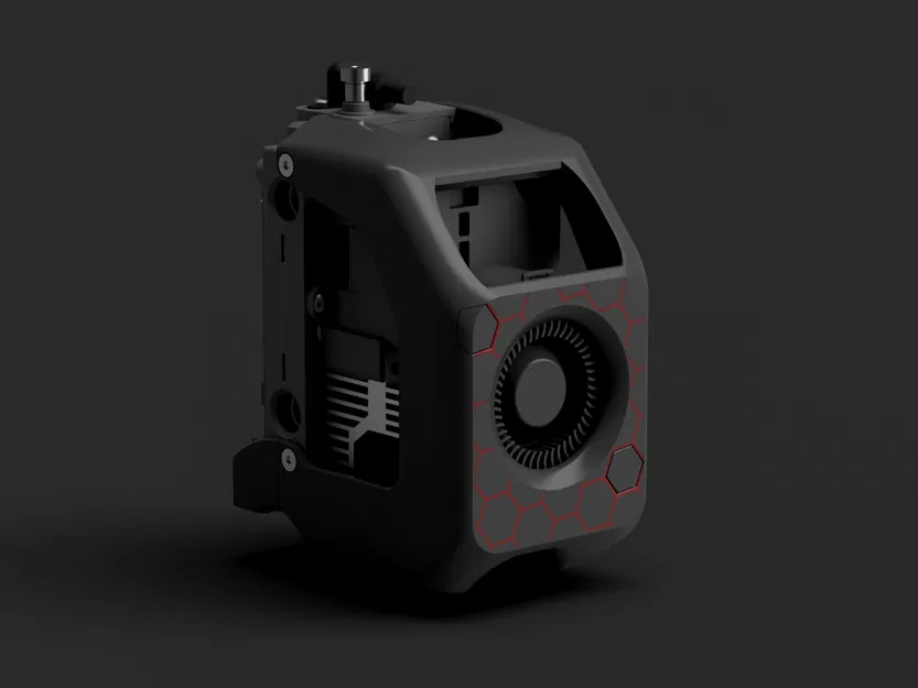 Nắp Che Đầu In Centauri Carbon Bản Dùng Vít - Another Centauri Carbon Toolhead Cover - Image 1