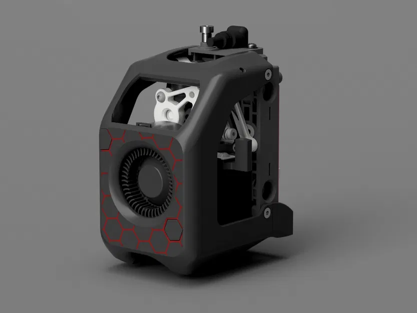 Nắp Che Đầu In Centauri Carbon Bản Dùng Vít - Another Centauri Carbon Toolhead Cover - Image 2