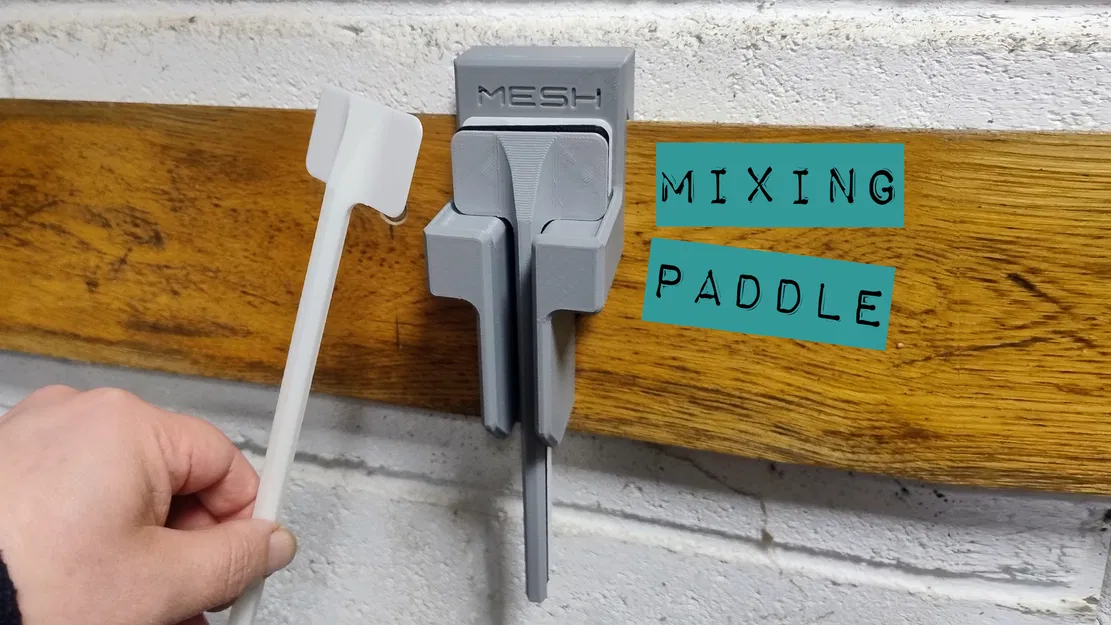 Cánh Khuấy Trộn Gắn Máy Khoan (Drill Paddle Mixer) - Image 1