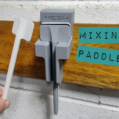 Cánh Khuấy Trộn Gắn Máy Khoan (Drill Paddle Mixer)