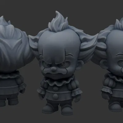 Pennywise (IT) – Tượng Chibi In 3D