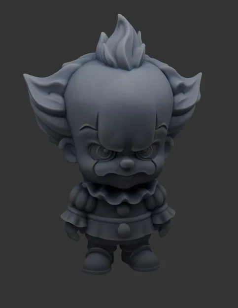 Pennywise (IT) – Tượng Chibi In 3D - Image 2