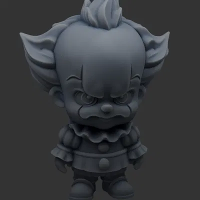 Pennywise (IT) – Tượng Chibi In 3D