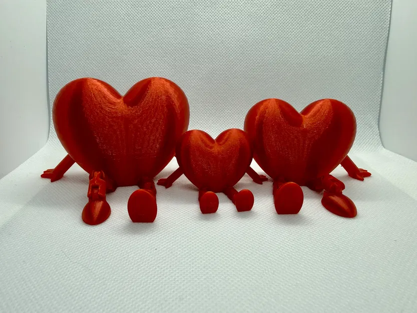 Flexi Heart Buddy Family (khớp linh hoạt - không cần supports) - Image 1