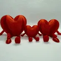 Flexi Heart Buddy Family (khớp linh hoạt - không cần supports) - Thumbnail 1
