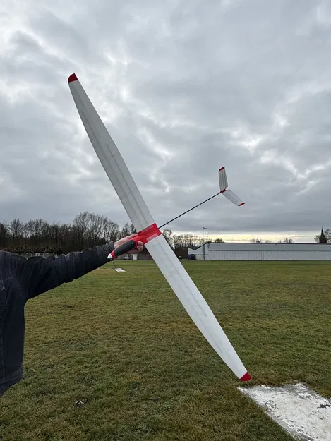 Máy bay lượn RC Motorglider sải cánh 1.7m (in 3D) - Image 1