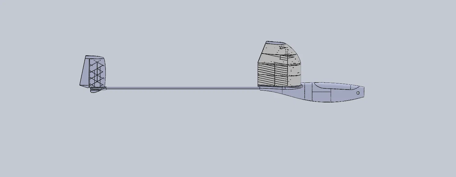 Máy bay lượn RC Motorglider sải cánh 1.7m (in 3D) - Image 4