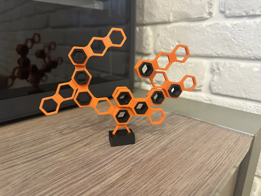 HexaStack Balance Game – Trò chơi xếp lục giác giữ thăng bằng - Image 1