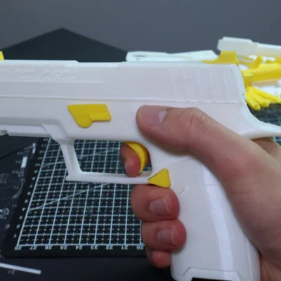 Sig P250 Toy Blowback Pistol - Súng đồ chơi blowback (STL) 7