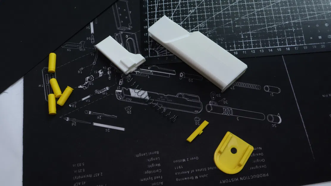 Bộ kit blowback + eject vỏ đạn cho đồ chơi Sig P250 - Image 3