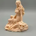 Tượng Nữ Thần Ngồi (Sitting Goddess) - Thumbnail 2