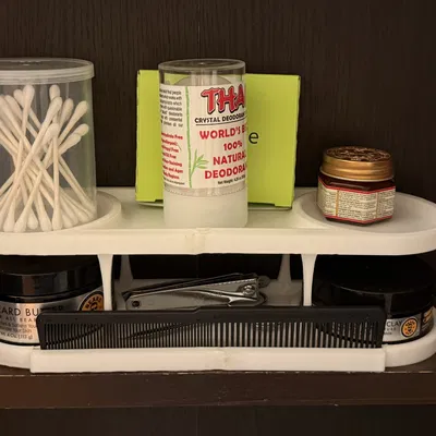 Kệ sắp xếp ngăn tủ phòng tắm mỏng - Slim v1