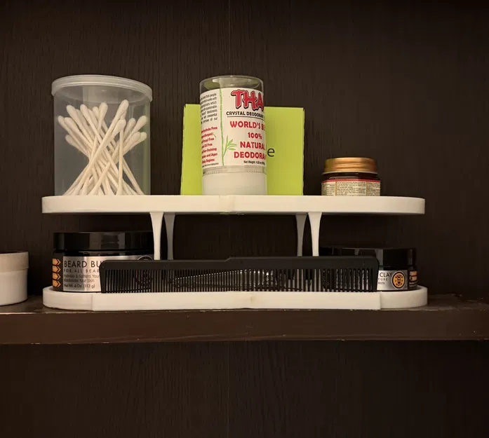 Kệ sắp xếp ngăn tủ phòng tắm mỏng - Slim v1 - Image 2