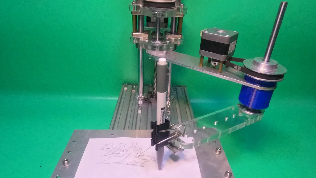 Cánh tay robot SCARA tự làm (DIY) bằng acrylic cho CNC & máy in 3D - Image 1