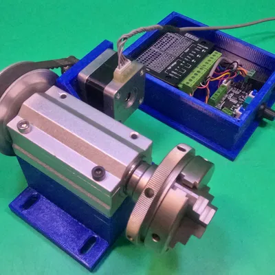 Avatar DIY Rotary 4th Axis Homemade CNC 3D Printer