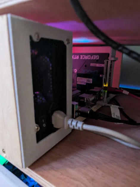 Tấm plate cố định PSU ATX (ATX PSU fixation plate) - Image 1