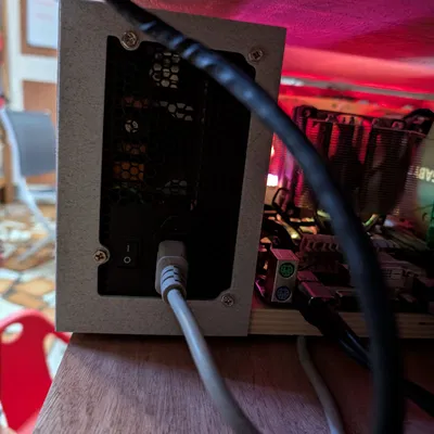 Tấm plate cố định PSU ATX (ATX PSU fixation plate)