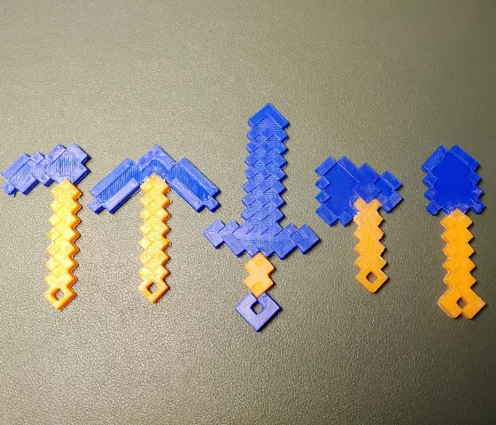 Móc khóa Minecraft (không cần AMS!!) - Image 6