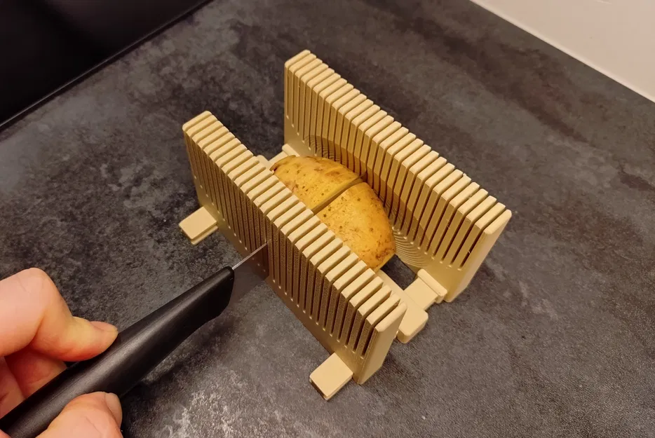 Khung cắt Hasselback (Hasselback slicing frame) - Image 1