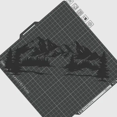 Nature Wall Art – Tranh treo tường 3D tối giản