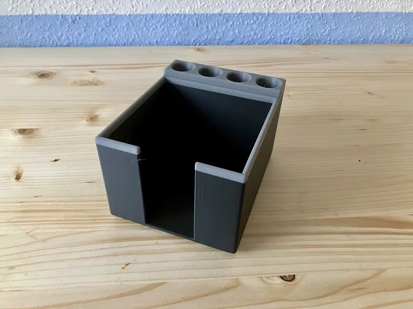 Hộp giấy note kèm giá giữ bút (Notizenbox mit Stifthalter) - Image 2