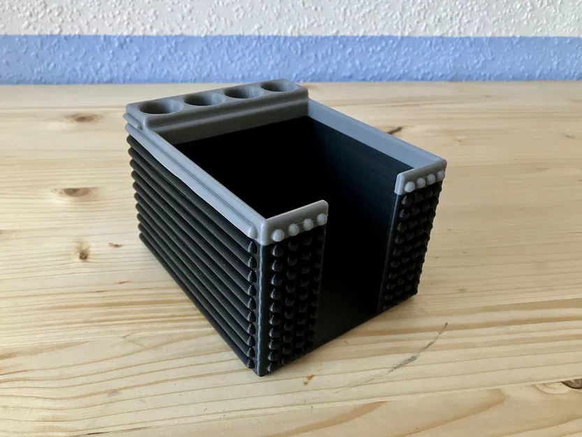 Hộp giấy note kèm giá giữ bút (Notizenbox mit Stifthalter) - Image 6