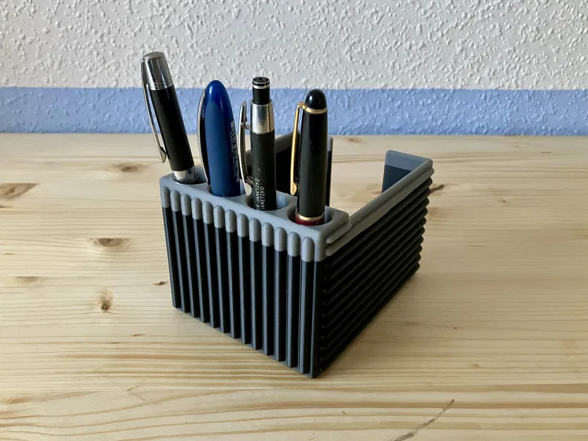 Hộp giấy note kèm giá giữ bút (Notizenbox mit Stifthalter) - Image 8