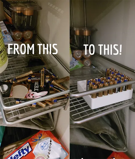 Khay đựng pin AAA (vừa pack 48 viên Costco!) - Image 3