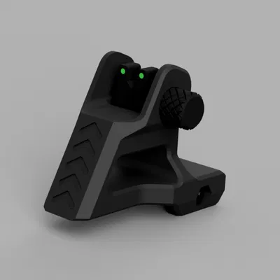 Ducky Iron Sights (Thước ngắm sắt chỉnh được) cho Picatinny & NATO Rail