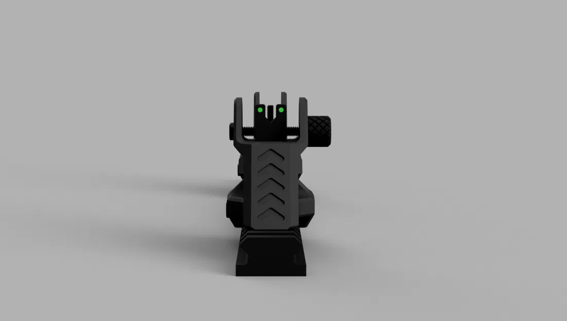 Ducky Iron Sights (Thước ngắm sắt chỉnh được) cho Picatinny & NATO Rail - Image 7