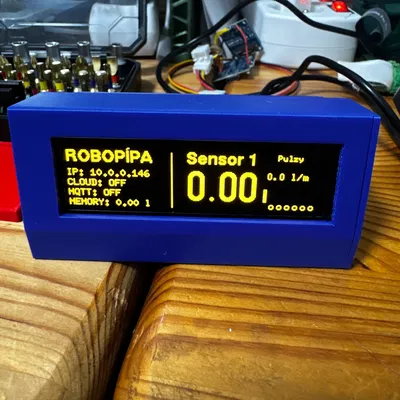 Robopipa - Bộ đo lưu lượng bia DIY (robopipa.cz)