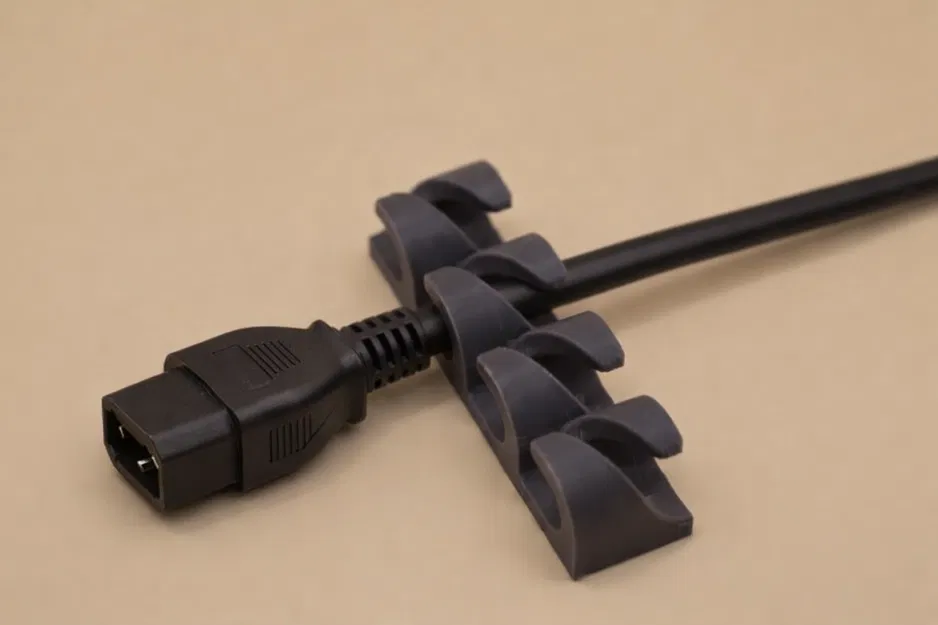 Kẹp giữ cáp cho dây nguồn (Cable holder for power cables) - Image 1
