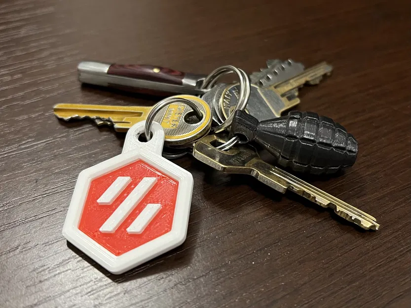 Móc khóa Voron (Voron keychain) - Image 1