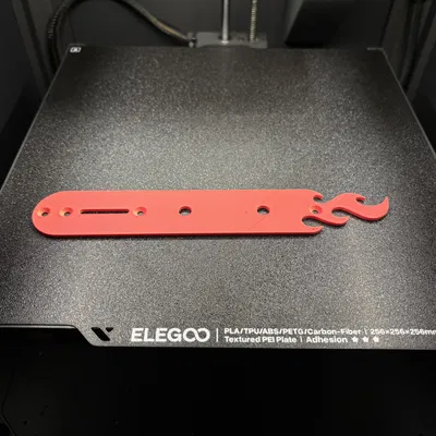 Plate Telecaster Hot Rod Flames – Straight & Angled