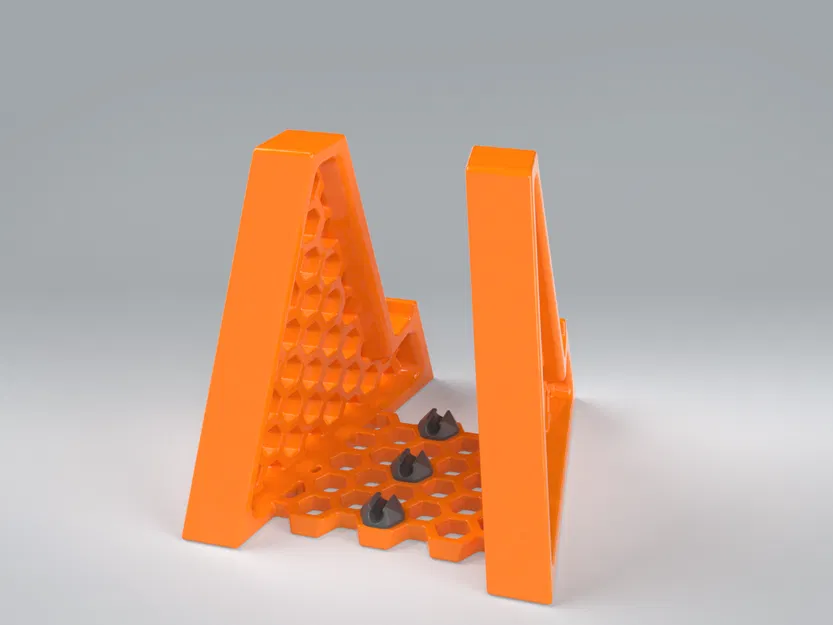 Kệ Đỡ Điện Thoại Đơn Giản – In Không Cần Support, Dọc/Ngang, Có Lỗ Luồn Cáp - Image 5