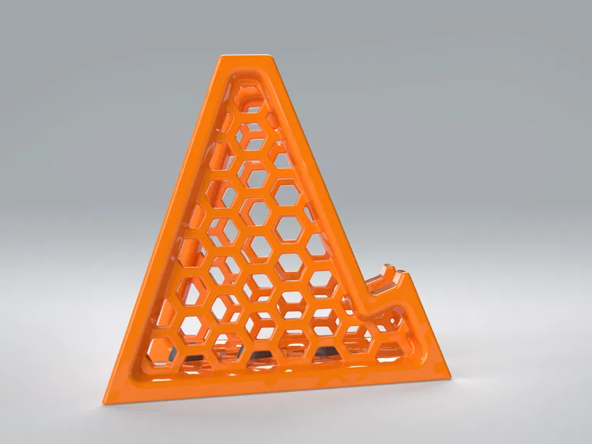 Kệ Đỡ Điện Thoại Đơn Giản – In Không Cần Support, Dọc/Ngang, Có Lỗ Luồn Cáp - Image 7