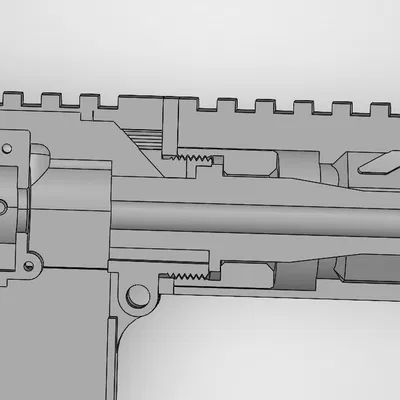 Ốp tay (Handguard) AR Airsoft 204mm M-LOK (Custom)