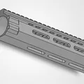 Ốp tay (Handguard) AR Airsoft 204mm M-LOK (Custom) - Thumbnail 3