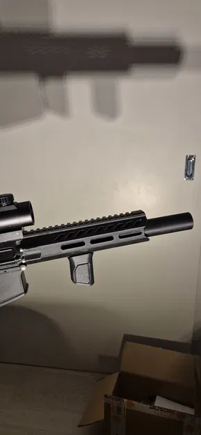 Ốp tay (Handguard) AR Airsoft 204mm M-LOK (Custom) - Image 5