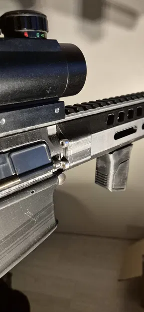 Ốp tay (Handguard) AR Airsoft 204mm M-LOK (Custom) - Image 7