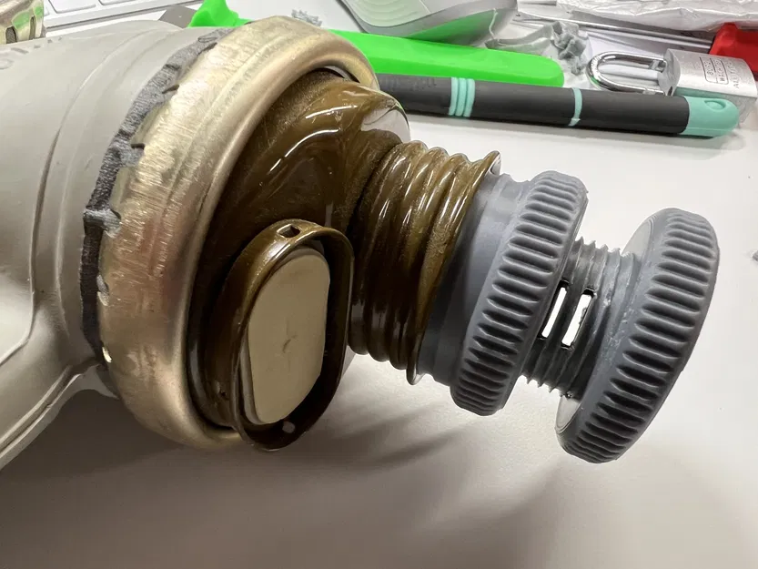 Bộ điều chỉnh lưu lượng khí cho mặt nạ gas Nga GP5 (Screw Valve) - Image 2