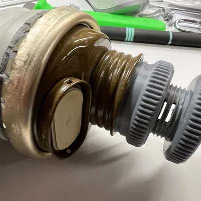 Bộ điều chỉnh lưu lượng khí cho mặt nạ gas Nga GP5 (Screw Valve)