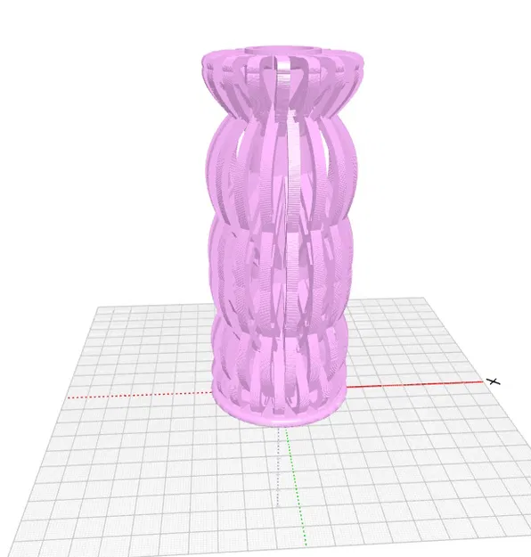 Bình Lissajous và Hoa (Lissajous Vase and Flowers) - Image 2