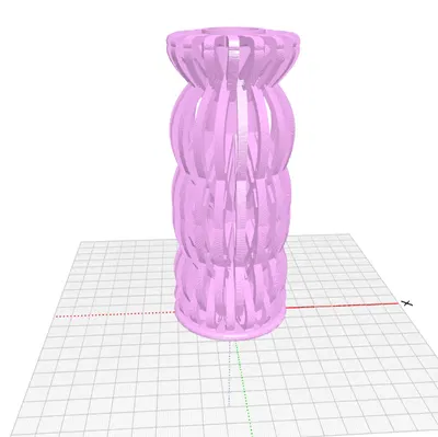 Bình Lissajous và Hoa (Lissajous Vase and Flowers)