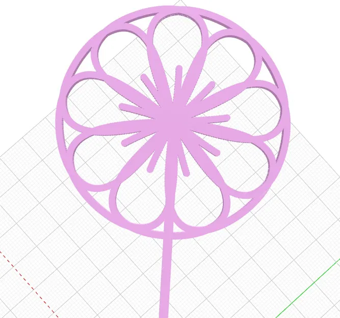 Bình Lissajous và Hoa (Lissajous Vase and Flowers) - Image 4