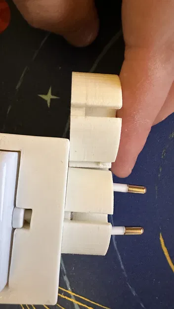 Adapter phích cắm Schuko cho phích cắm Schuko - Image 1