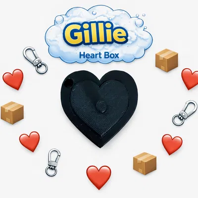 Hộp Valentine kiêm Móc khóa (Valentine's Box-Keychain)